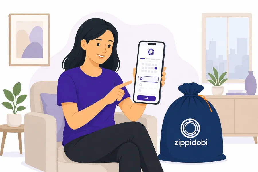 Booking a Zippidobi pickup online